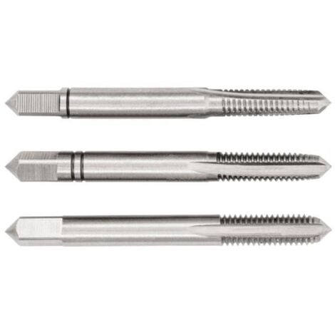 Tarauds hss 3 passes - jeu de 3 tarauds - taraudshssjeu : 2x40
