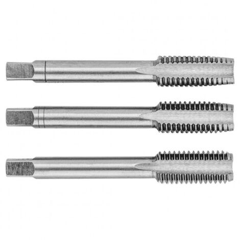Tarauds M12, 3 pièces.