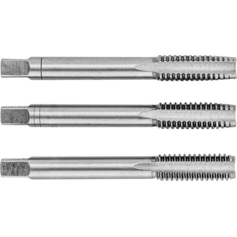 Tarauds M8, 3 pièces.