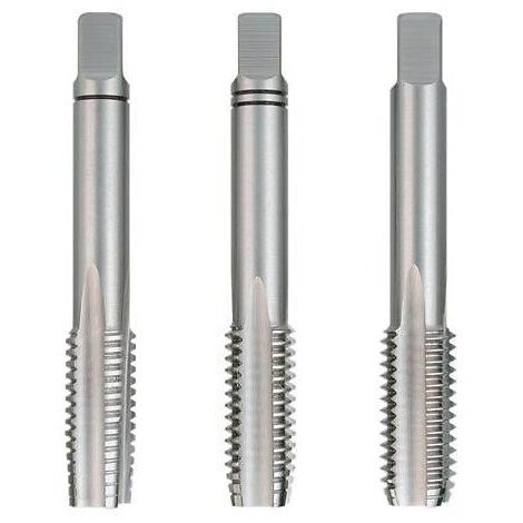 Tarauds main pas métrique 352 HSS M 7 x 1,0 mm - 230070 - Jeu de 3 - RUKO GmbH