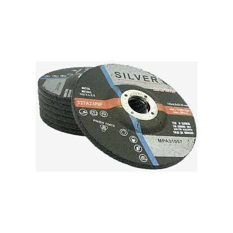 Tarcza do szlifowania metalu 125 x 6,4 x 22,2mm silver