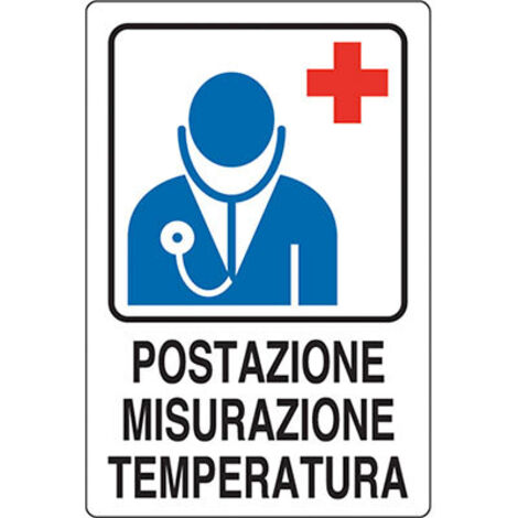 TARGA SEGNALETICA COVID CORRIERI E FORNITORI