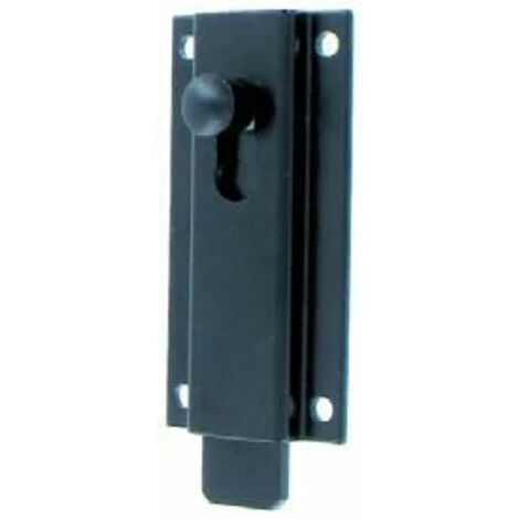 TARGETTE ALU NOIR DROITE 120MM
