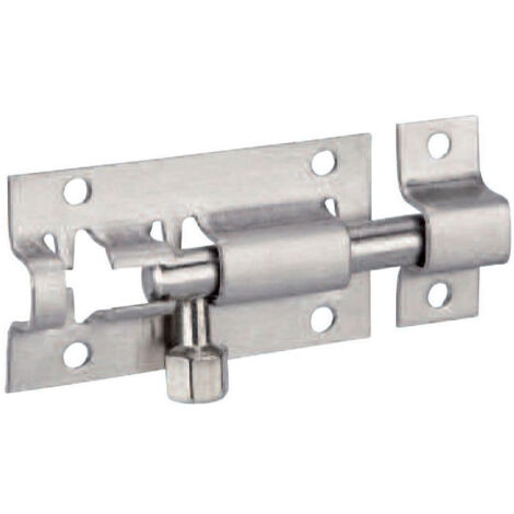 Targette inox - Matériau : Inox - Platine : 50 x 27 mm - THIRARD