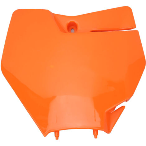 Targhetta anteriore moto Targhetta in plastica ABS per EXC 150 250 300 TPI dal 2020 al 2022 Arancione