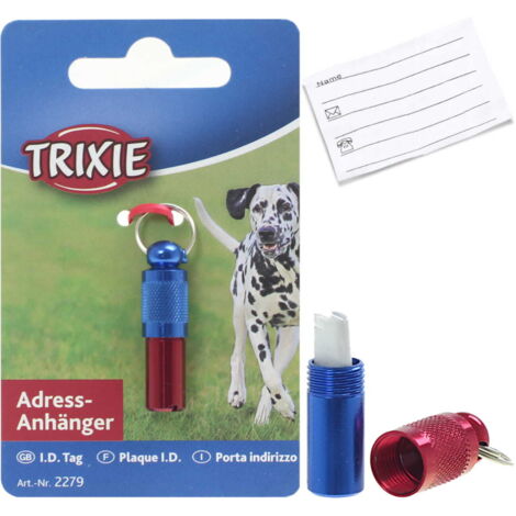 Targhetta identificativa per cani e gatti Metal Trixie