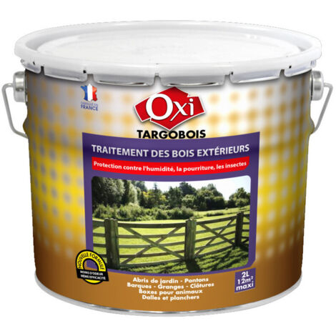 Targobois traitement des bois extérieurs 2 litres - OXI