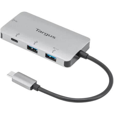 targus ACH228EU hub USB-C argent multi-port