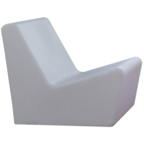 TARIDA Asiento resistente con iluminación exterior e interior. Recargable con energía solar o pilas. Luz RGB
