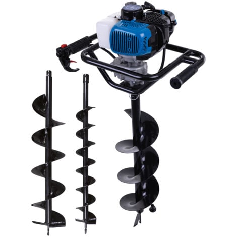 TARIERE A ESSENCE 52CC 1450W AVEC 3 MECHES 100 150 200 MM SCHEPPACH EB2000