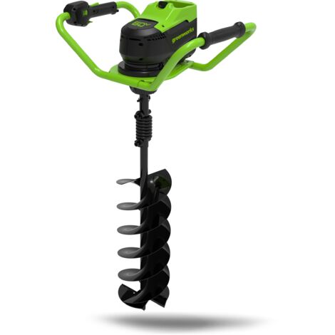 Tarière Brushless 60V GREENWORKS - Sans batterie ni chargeur - GD60EA