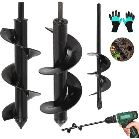 Tarière de jardin pour perceuse (foret de jardin)