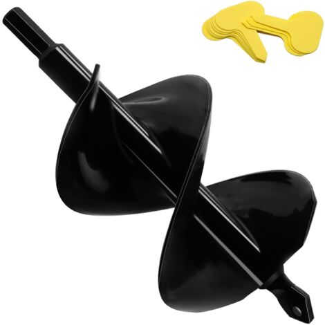 BENOBBY KIDS -tariere jardin perceuse amélioré 8x18cm perceuse jardinage foret spirale pour perceuse tariere perceuse tarriere jardin perceuse pour jardin tarriere de jardin pour perceuse foret de tarriere foret