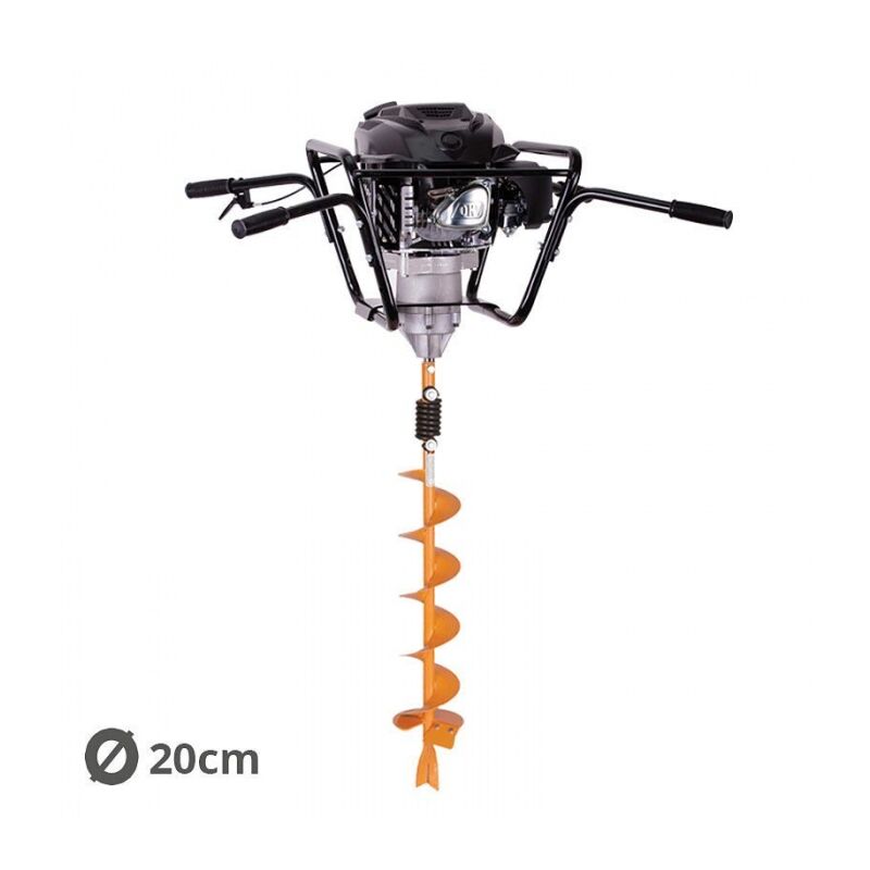 Villager - Tarière motorisée 4 temps 150 cm3 3,4 cv avec mèche 20cm vph 170