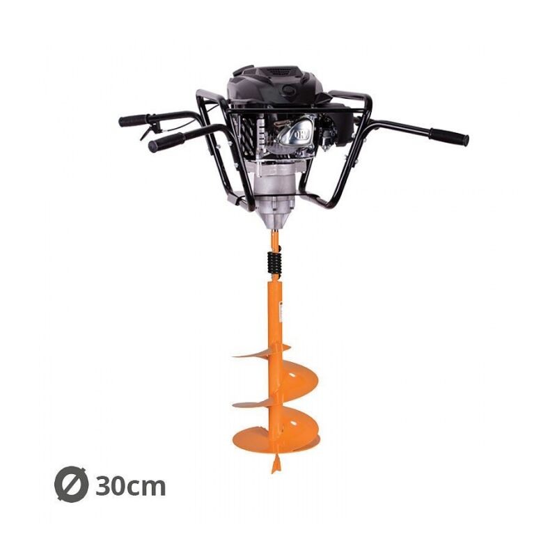Villager - Tarière motorisée 4 temps 150 cm3 3,4 cv avec mèche 30cm vph 170