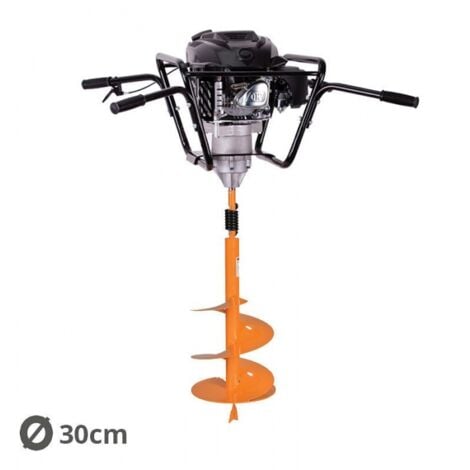 Tarière motorisée 4 temps 150 cm3 3,4 cv avec mèche 30cm Villager VPH 170
