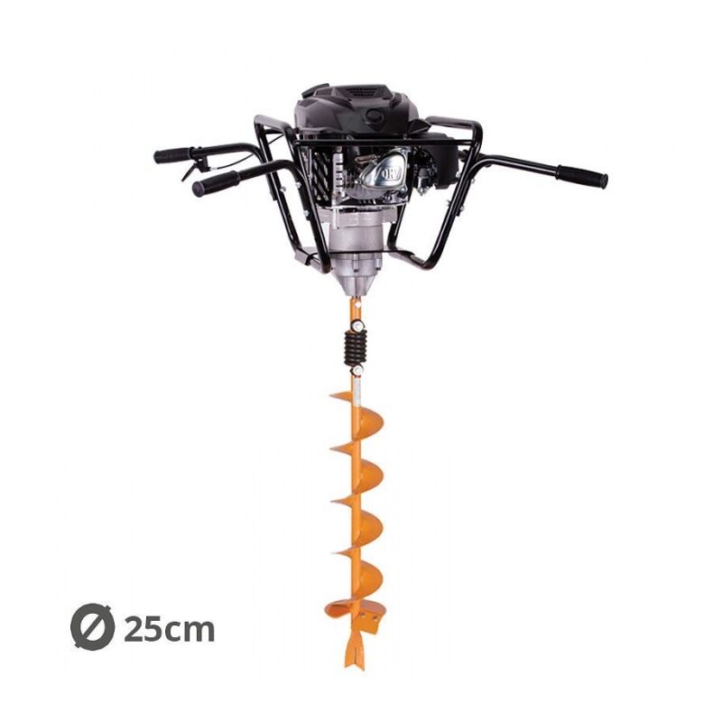 Villager - Tarière motorisée 4 temps 150 cm3 3,4 cv avec vrille 25cm vph 170