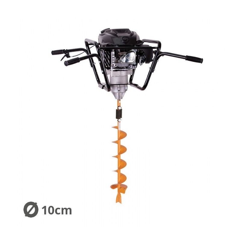 Villager - Tarière motorisée 4 temps 150 cm3 3,4cv avec vrille 10cm vph 170