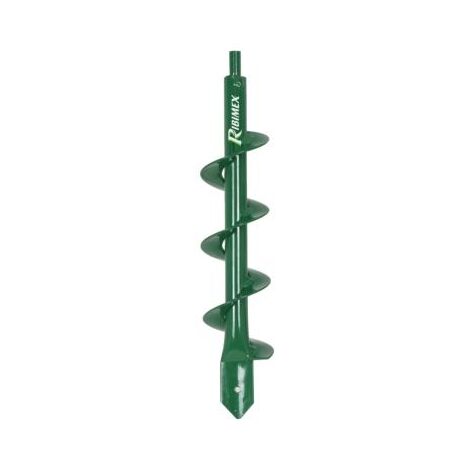 Ribimex – Mèche pour tarière 30 cm diam. 80 mm – PRTARPER080 – Acier pour sols durs – Embout hexagonal 8 mm – Made in Italy