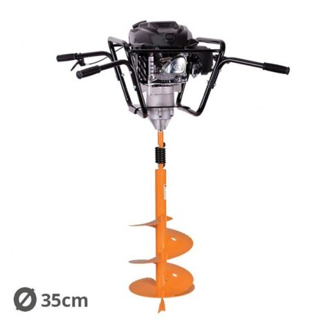 Tarière thermique 4 temps 150 cm3 3,4 cv avec mèche 35cm Villager VPH 170
