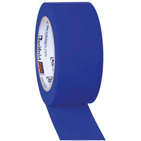 Tarifold - Nastro adesivo per pavimento, segnaletica di sicurezza, colore: blu, rotolo 50 mm x 33 m, 50 mm x 33 m