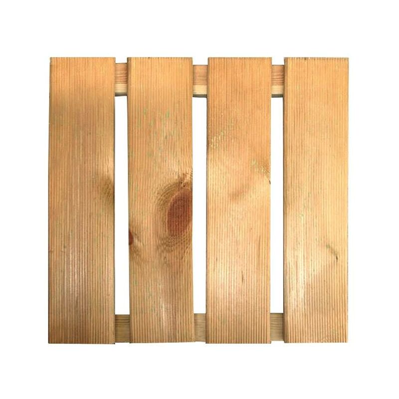 

Intermasnets - Tarima de madera natural 50x50cm