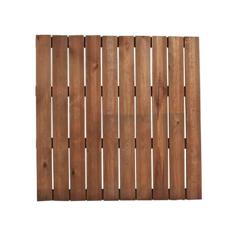 Tarima madera bolenia marron 100X100CM Forest style