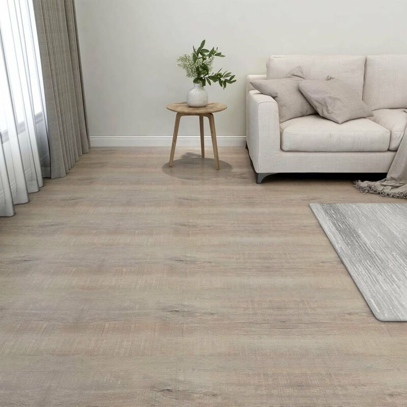 

Tarimas autoadhesivas 20 unidades PVC 1,86 m² gris taupe