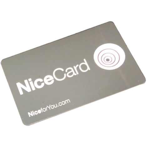 Tarjeta con transpondedor NICE MOCARD