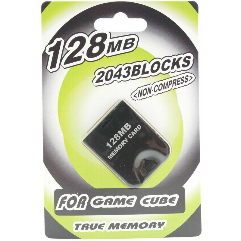 

Tarjeta de memoria de 128 MB para Nintendo GameCube