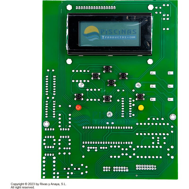 Tarjeta Electrónica De Control Para Electrolisis Tri Y Tri Expert De Zodiac