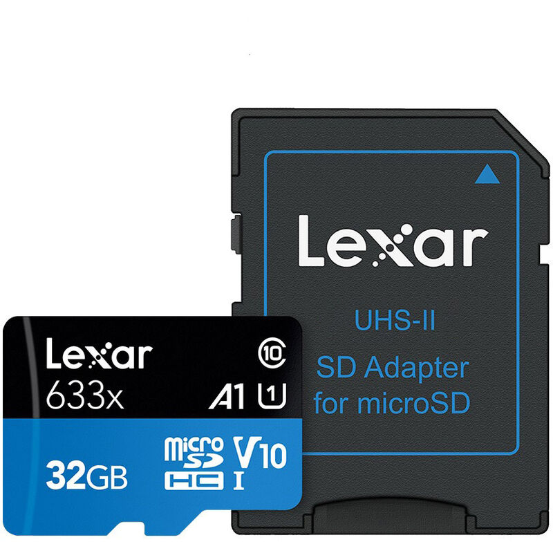 

Tarjeta TF Velocidad de lectura 95 MB / s Velocidad de escritura 20 MB / s Micro SDHC Class10 UHS-I U1 V10 A1 Tarjetas de memoria, 32 GB - Lexar