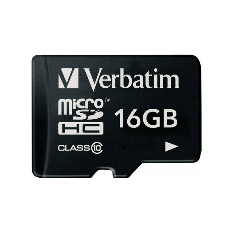 

Tarjeta MicoSDHC 16 GB Clase 10 Verbatim