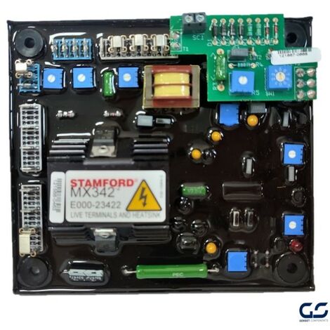 Tarjeta Reguladora Alternador Stamford AVR MX342 (E000-23422/1P)
