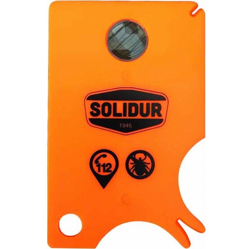 Tarjeta repelente de garrapatas Solidur cat-tu