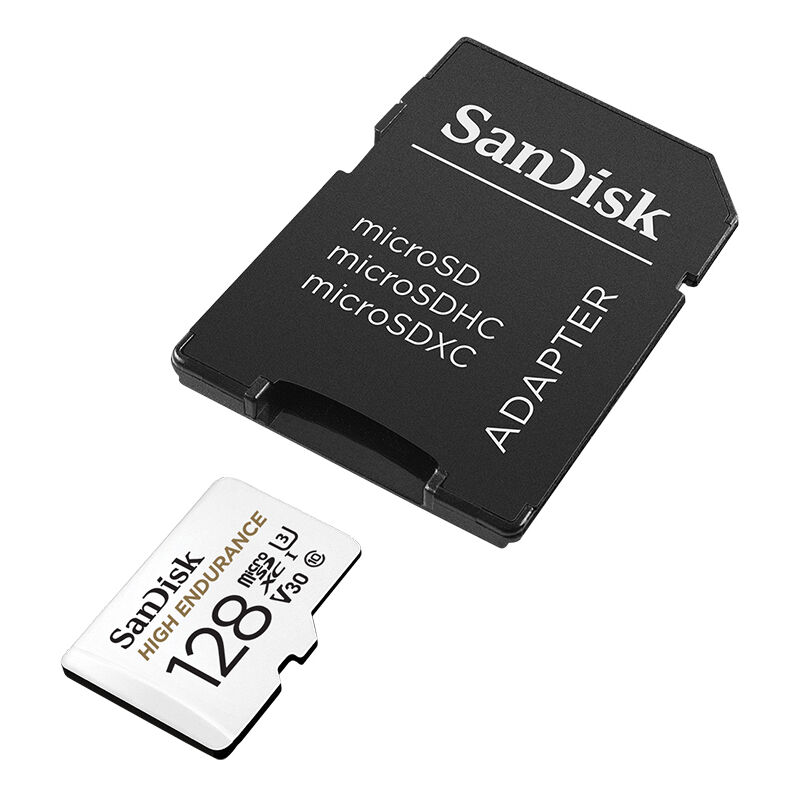 

Tarjeta SanDisk 128GB TF C10 V30 U3 Tarjeta Micro SD de alta velocidad compatible con grabacion de video 4K para camara de vigilancia para el hogar