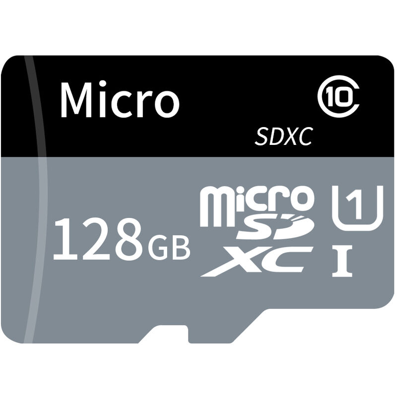 

Tarjeta TF Tarjeta Micro SD de gran capacidad 128GB U1 Clase 10 Tarjeta TF Tarjeta de memoria de alta velocidad para telefono movil Camara Dashcam