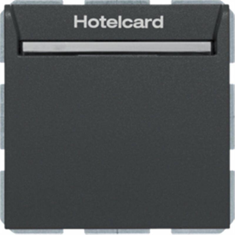 

Tarjetero Hotel Electronico Berker by 16409906 Antracita - Hager