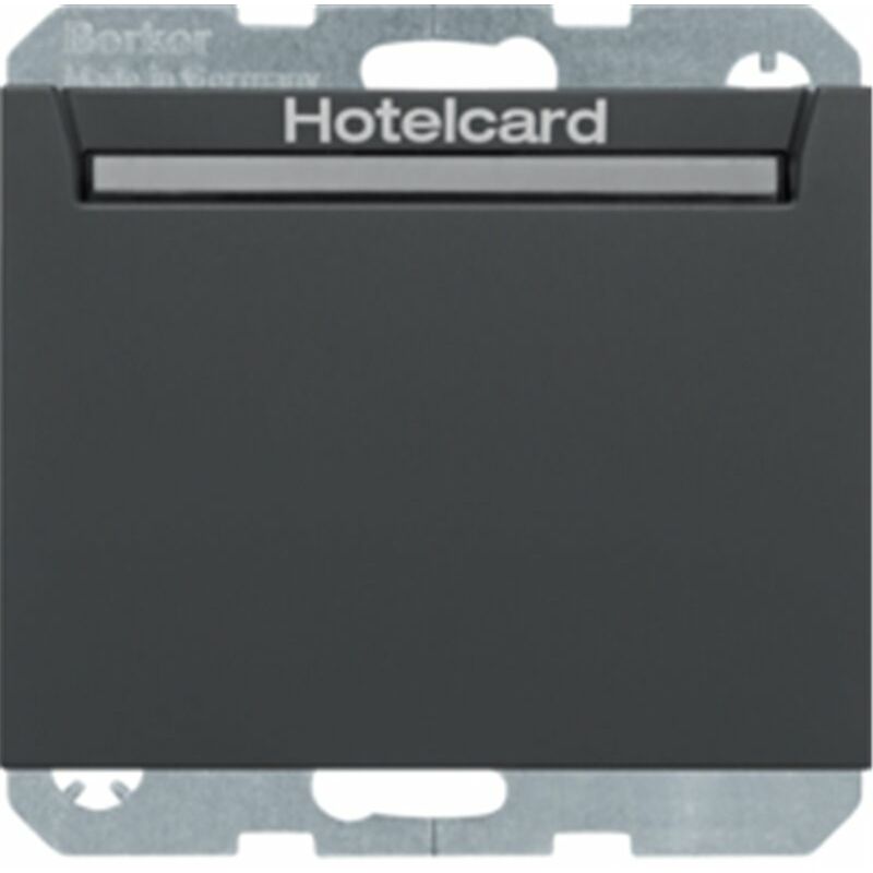 

Tarjetero Hotel Electronico Berker by 16417116 Antracita - Hager