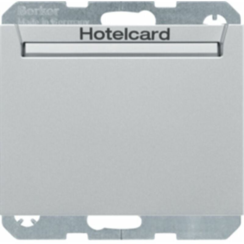 

Tarjetero hotel electronico Berker by Hager K5 16417134 Aluminio