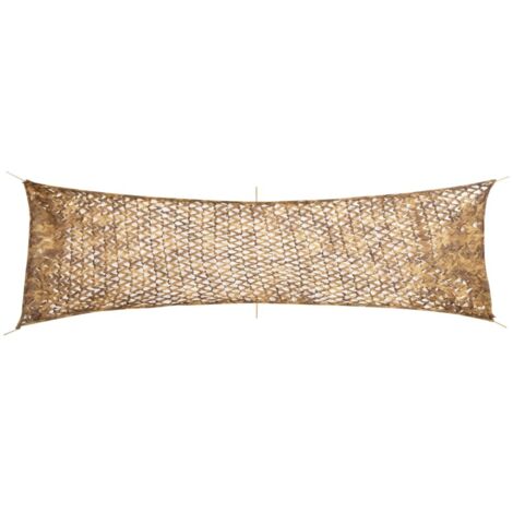 Tarnnetz mit Aufbewahrungstasche 519x142 cm Sandfarbe vidaXL739685