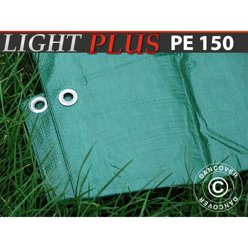 Dancover - Tarpaulin 4x6 m, pe 150 g/m², Green