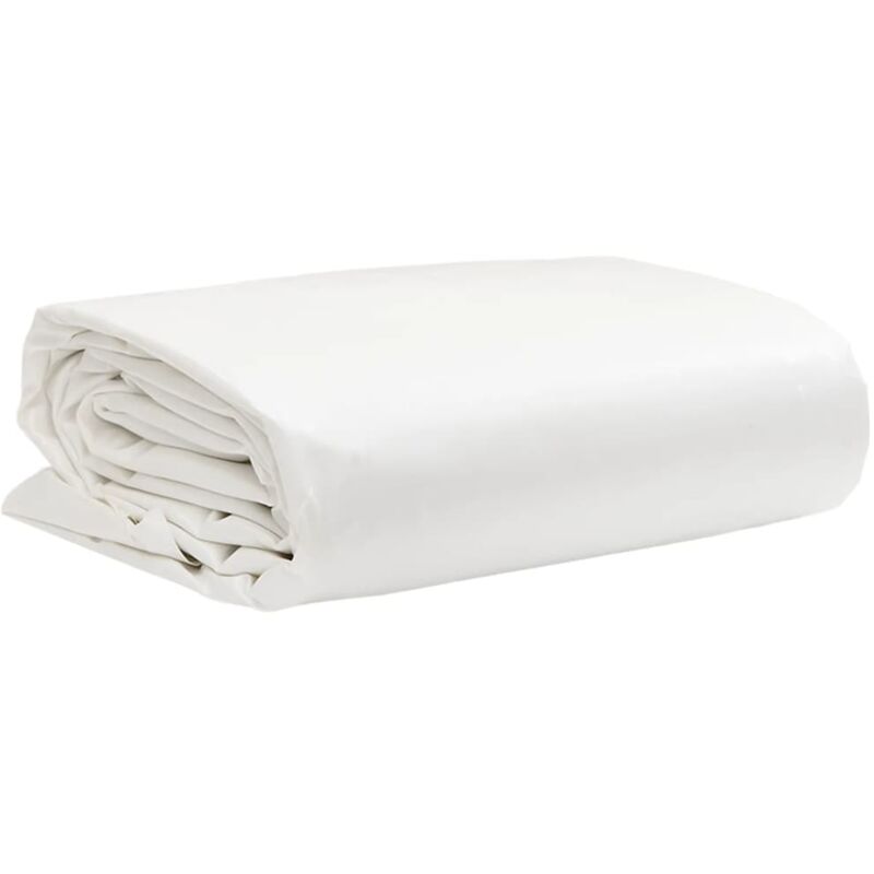 Tarpaulin White 1.5x2 M 650 G/m² Vidaxl