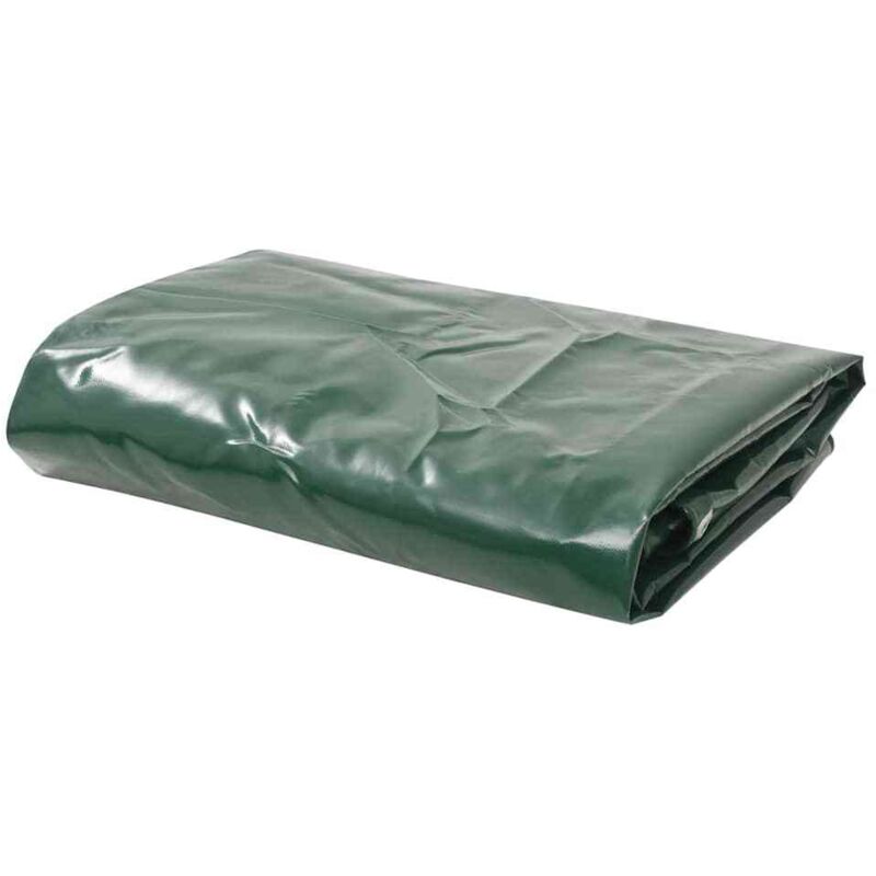 Tarpaulin 650 G/m² 4x7 M Green Vidaxl