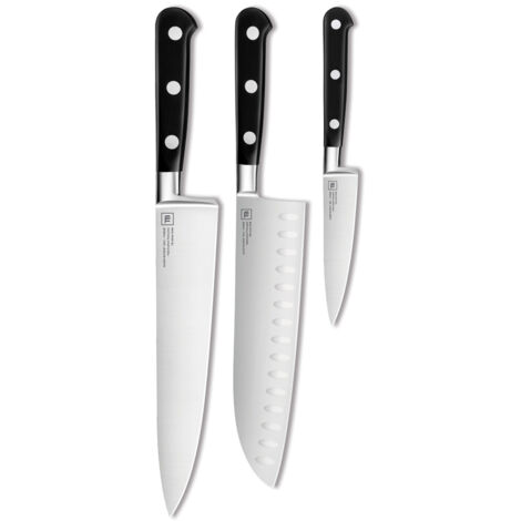 Tarrerias Bonjean - Coffret de 3 couteaux Maestro office santoku cuisine