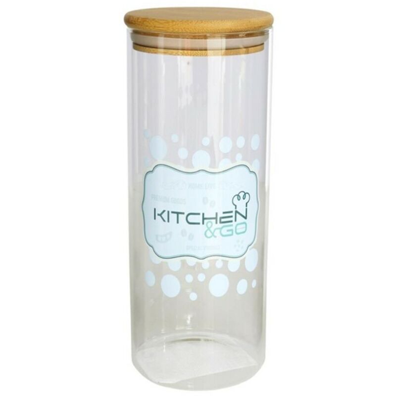 

Tarro Borosilicato T/Bambu 1300Ml 3 Surt