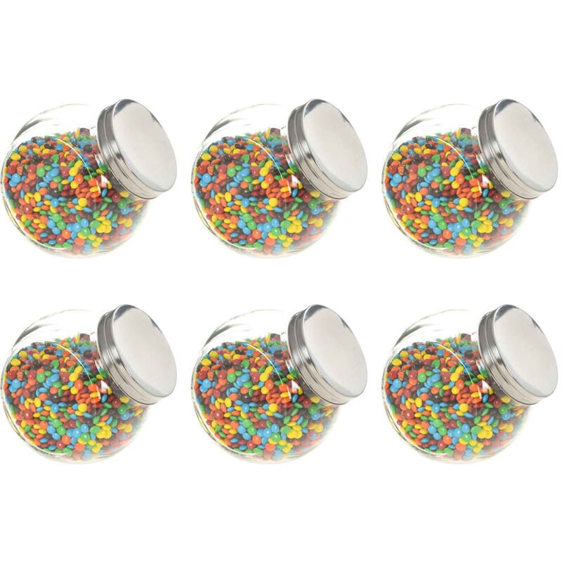 

Happyshopping - Tarro de caramelos 6 unidades 1400 ml 15,5x10,5x15 cm