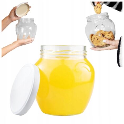 Tarro de cristal AMPHORA 1700ml TARRO PARA CONSERVAS LICORES PEPINOS TARROS 1.7L