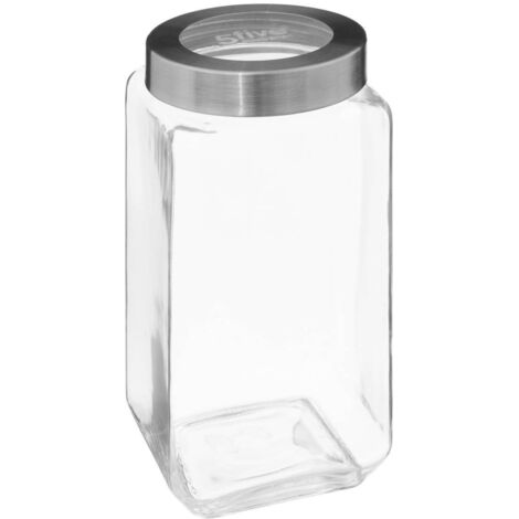 Tarro de cristal con tapa de acero miro 2l - 5five
