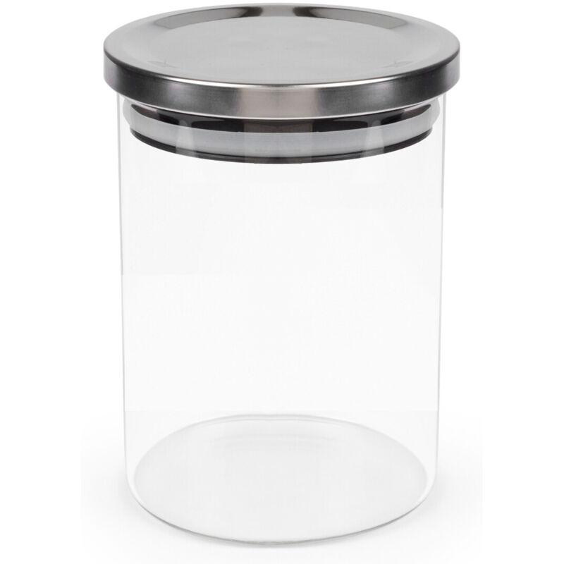 

Tarro de cristal con tapa de acero y cierre de silicona 750 ml. ( 122) - Vier